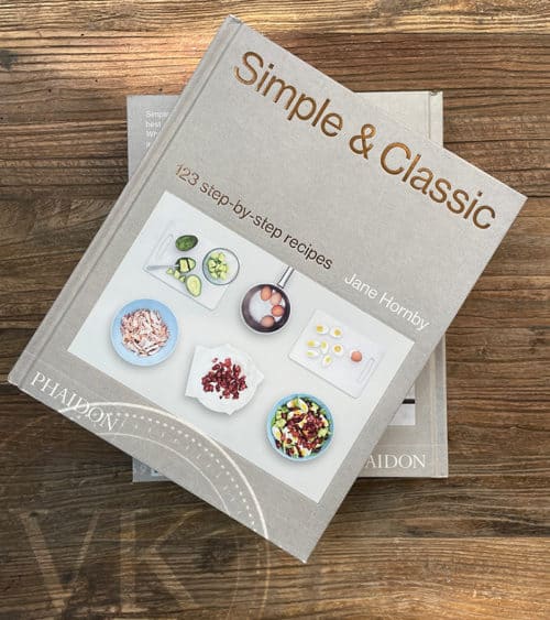 Recipe Book titled Simple & Classic. 123 step-by-step recipes.